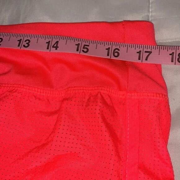 Danskin Now Semi-Fitted Glow Orange Athletic Shorts L - Picture 7 of 7
